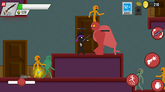 火柴人狂揍僵尸