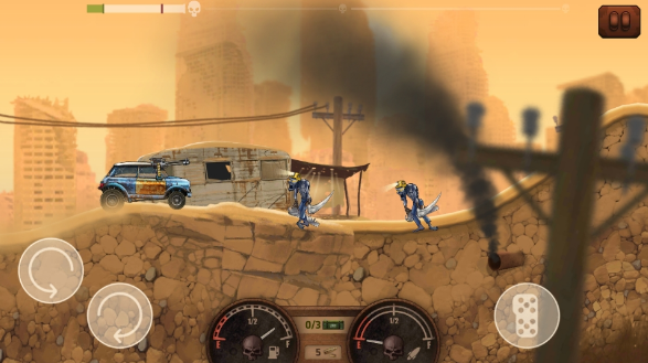 山地僵尸赛车畅玩版