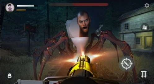 马桶人vs蜘蛛火车