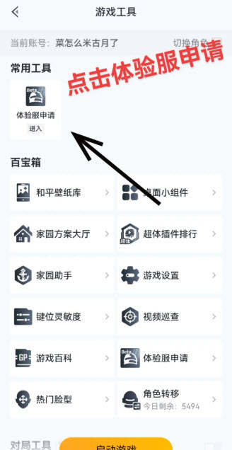 和平精英体验服